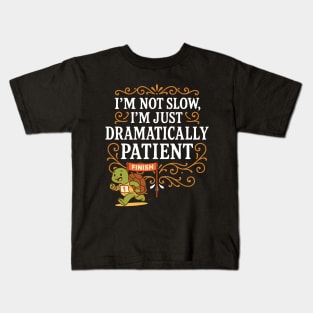 Dramatically Patient Kids T-Shirt
